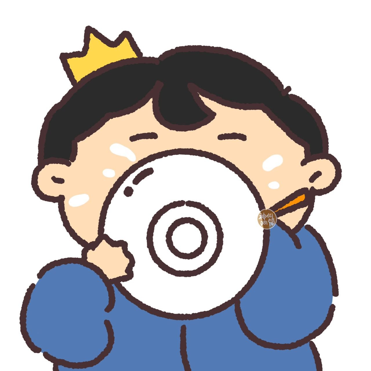 波吉王子头像卡通图片 波吉王子绘画卡通头像