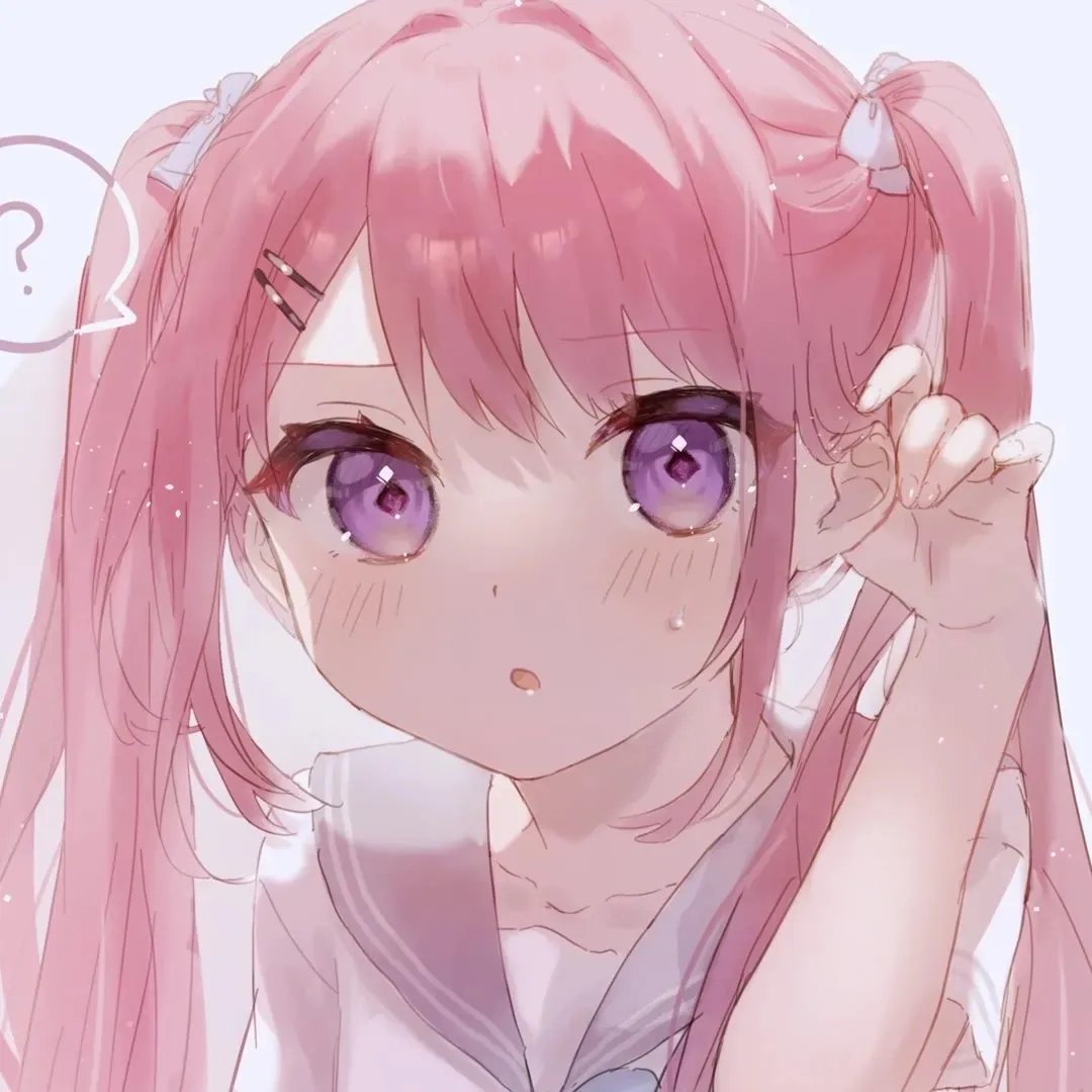 女生卡通手绘可爱头像 卡通手绘女生头像可爱图片