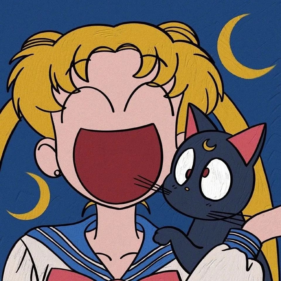 月野兔头像高清萌图片 月野兔可爱头像大全