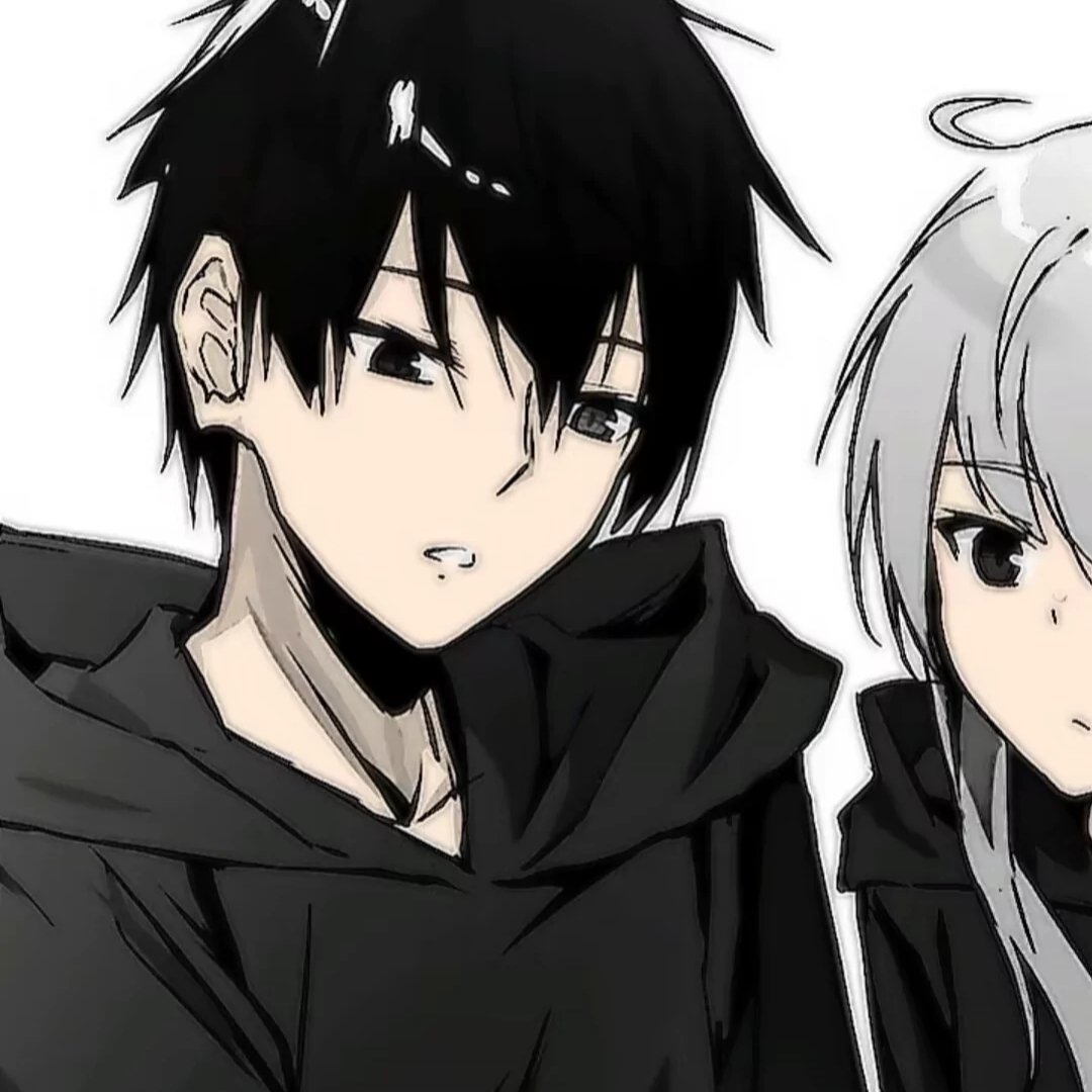 简单动漫人物手绘头像 动漫情侣头像情侣专用