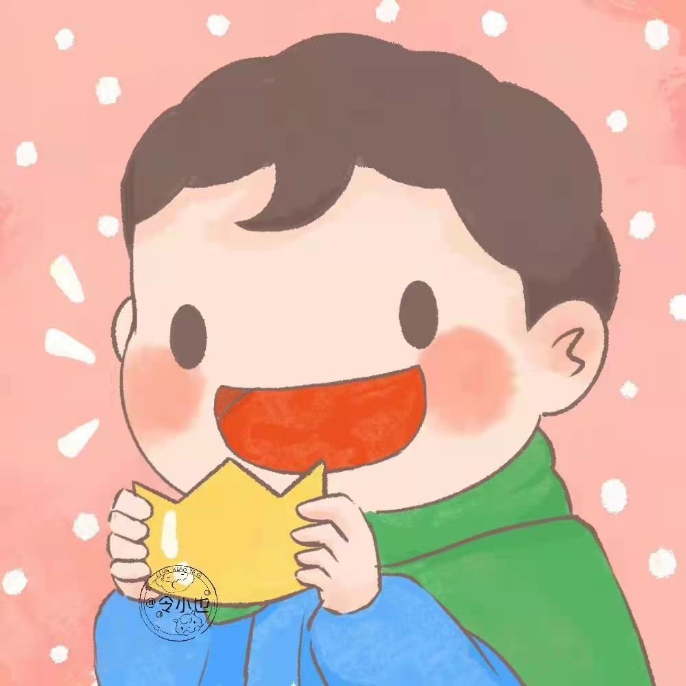 可爱波吉简笔画头像图片 波吉简笔画卡通头像