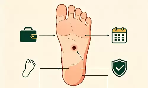 右脚脚底有痣，是聚宝痣还是劳碌痣
