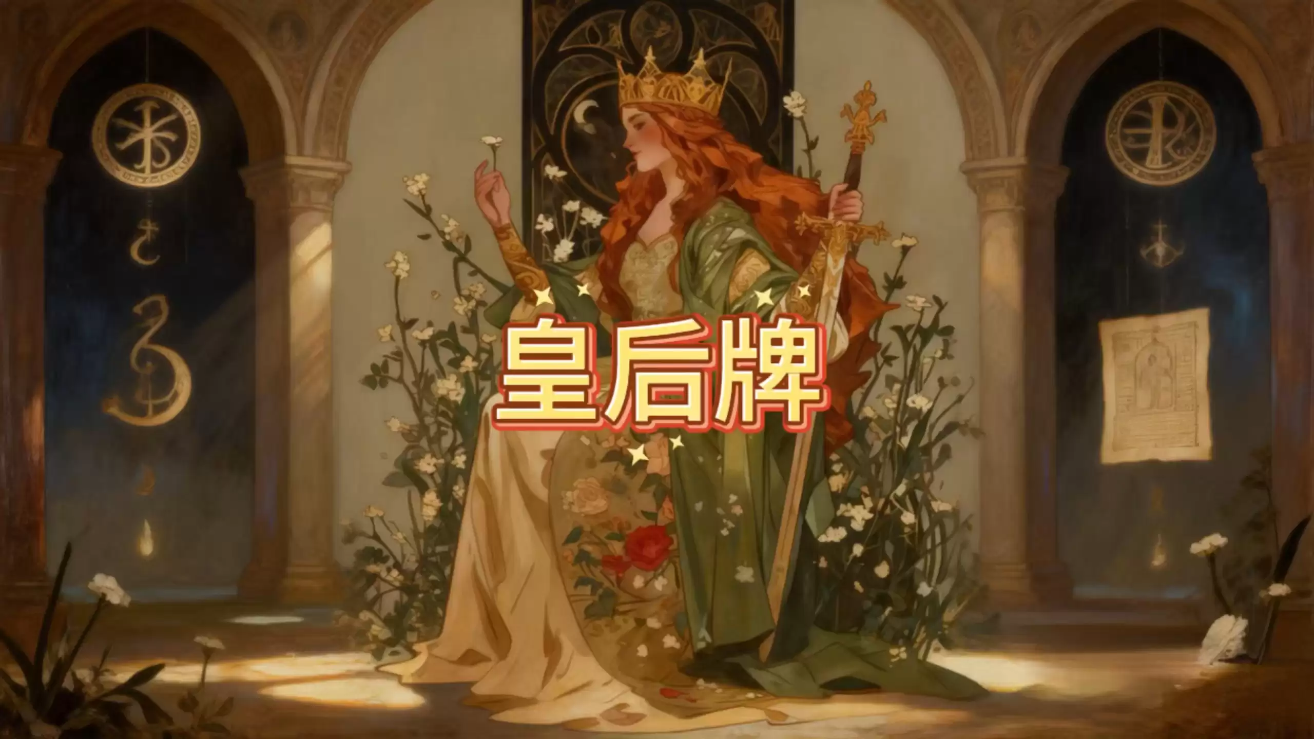 皇后牌正位解读：女性魅力和好运的秘密