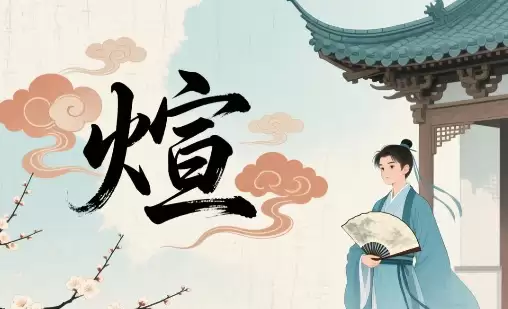 带煊字的男孩名字大全，寓意温暖光明又有才华