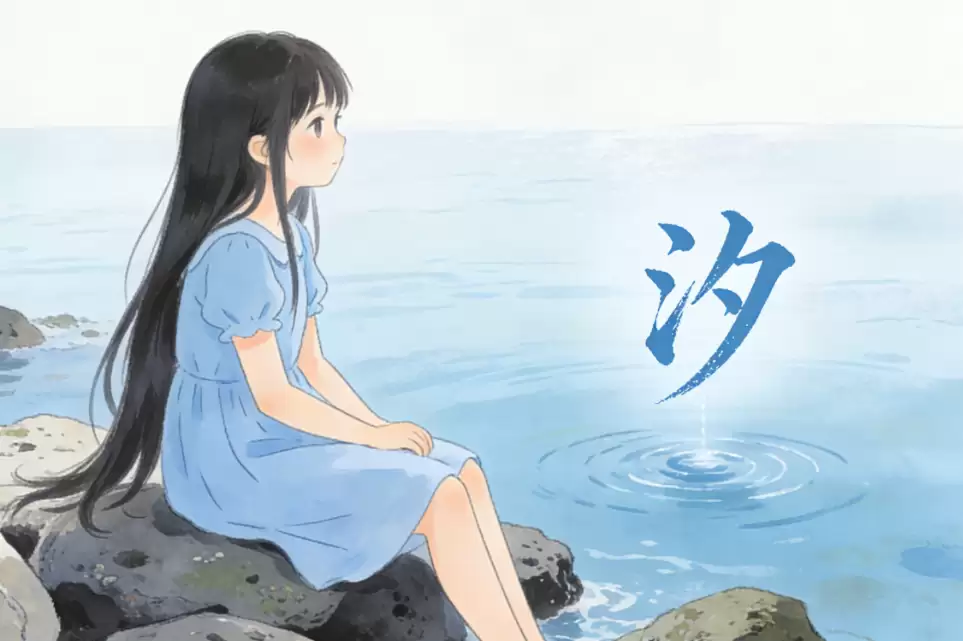 带汐字女孩起名，温柔有水韵超好听