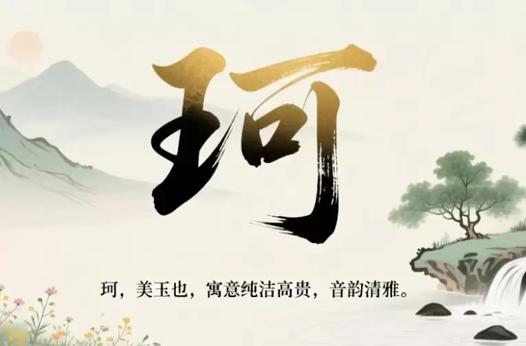 2026年最适合男孩的珂字名字，寓意与音韵兼具