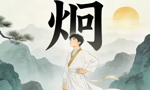 炯目观天下，少年前程似锦