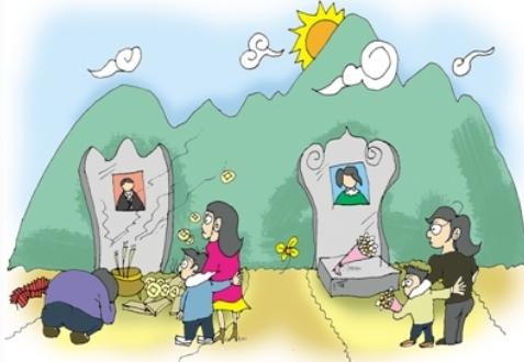 上坟带什么水果,食品好