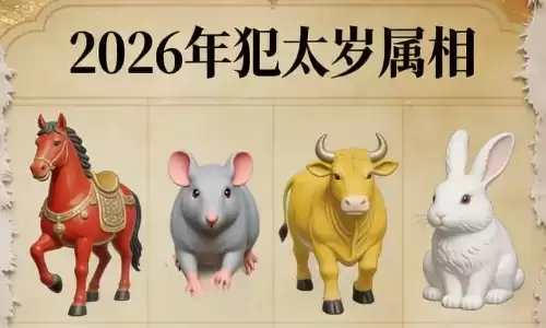 2026年犯太岁四大生肖及犯太岁化解方法