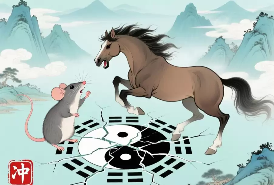 生肖相冲：解读不同属相之间的冲突与化解方法