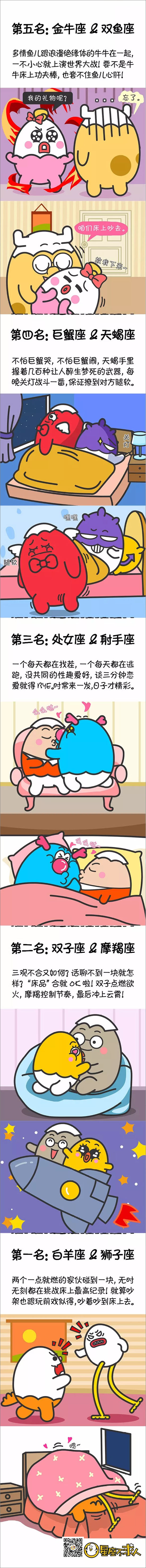 最能一啪泯恩仇的五对星座cp