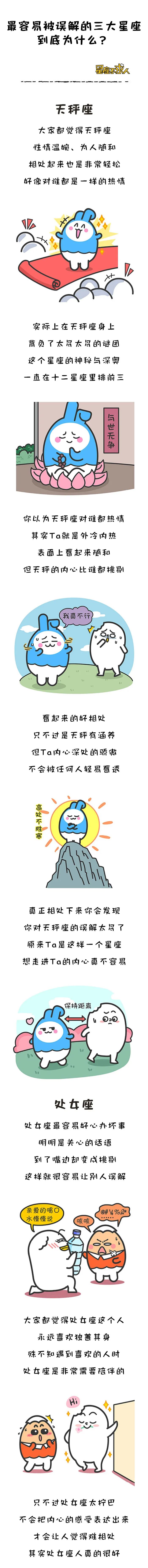 最容易被误解的三大星座，到底为什么？