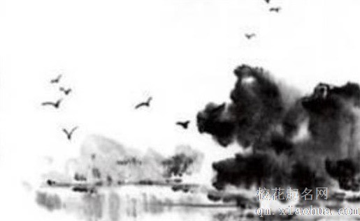 楼房进门对面墙上挂什么画好  花鸟画添加生气