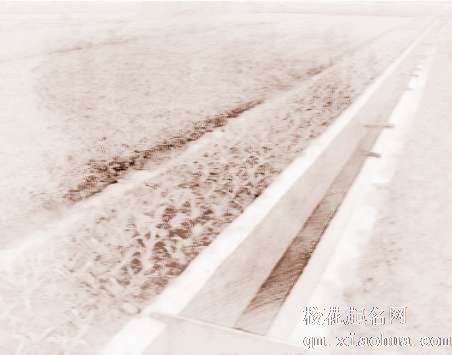 梦见沟渠、水沟　周公解梦之梦到沟渠、水沟