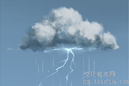 梦见闪电追着劈自己什么意思