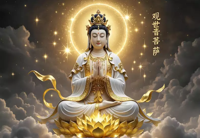 二月十九日观世音菩萨诞辰，感恩菩萨的庇护