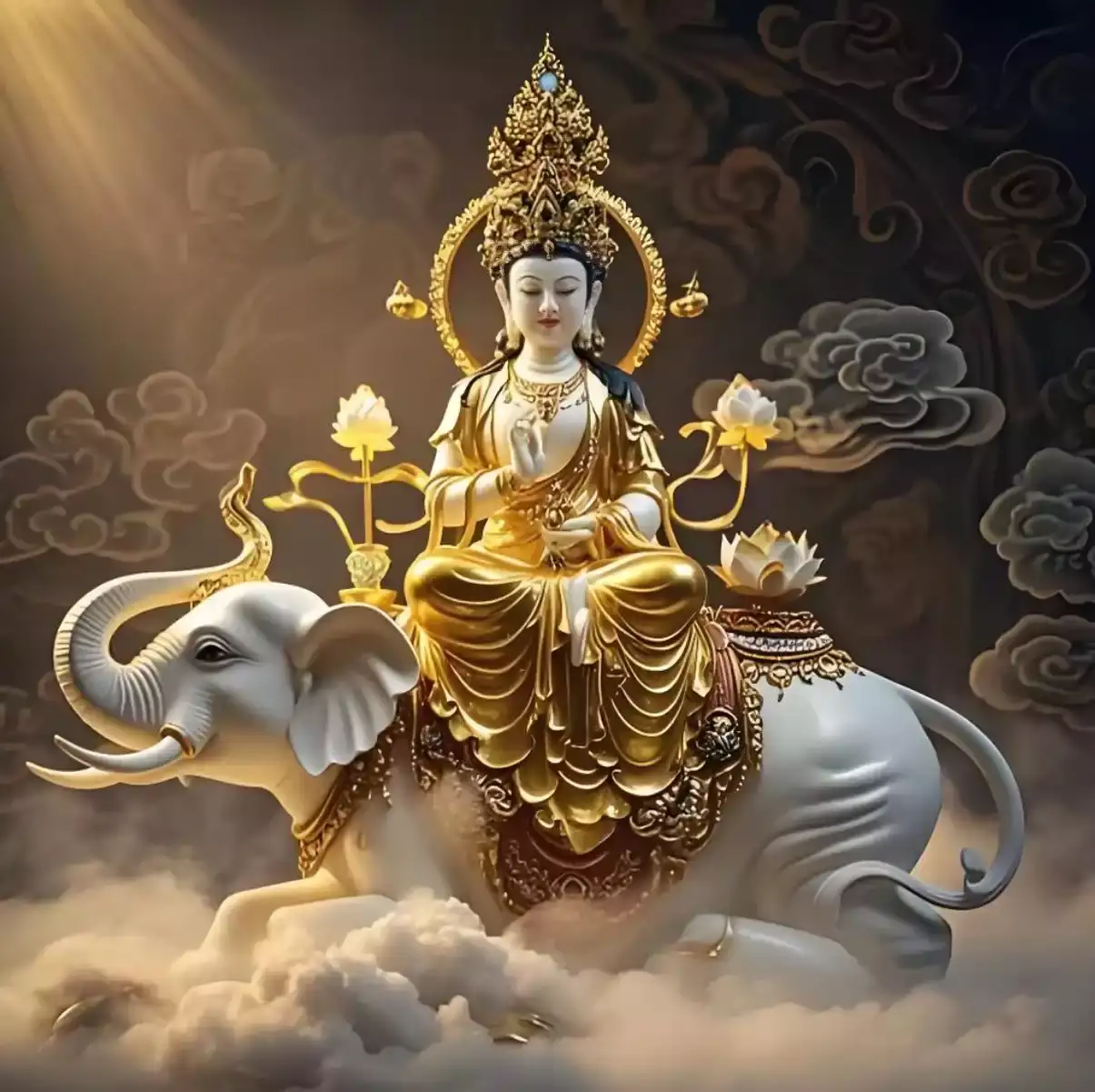 普贤菩萨是管什么的？行善大王的超级任务揭晓