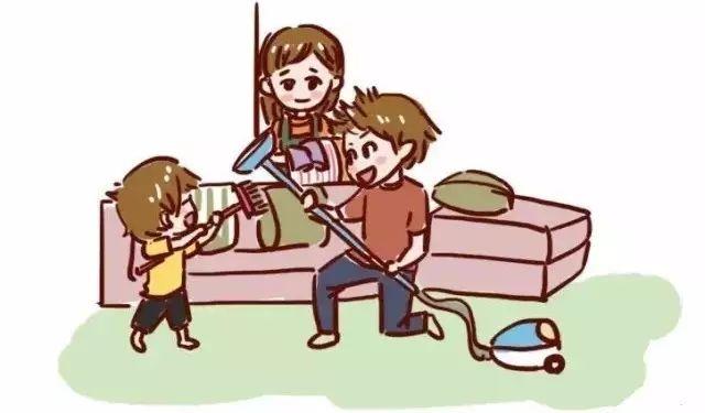 孩子要学会帮父母分担家务