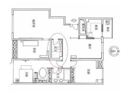 卫生间方位风水禁忌