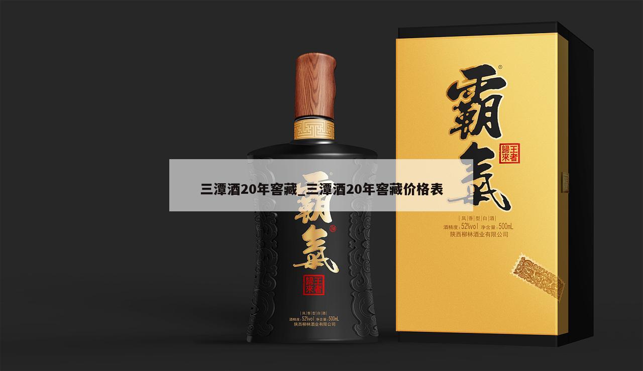 三潭酒20年窖藏_三潭酒20年窖藏价格表 