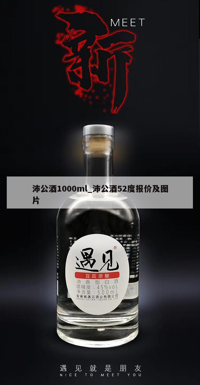 沛公酒1000ml_沛公酒52度报价及图片