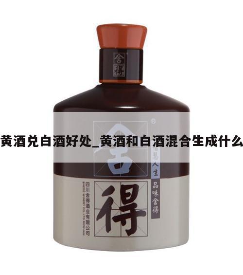 黄酒兑白酒好处_黄酒和白酒混合生成什么