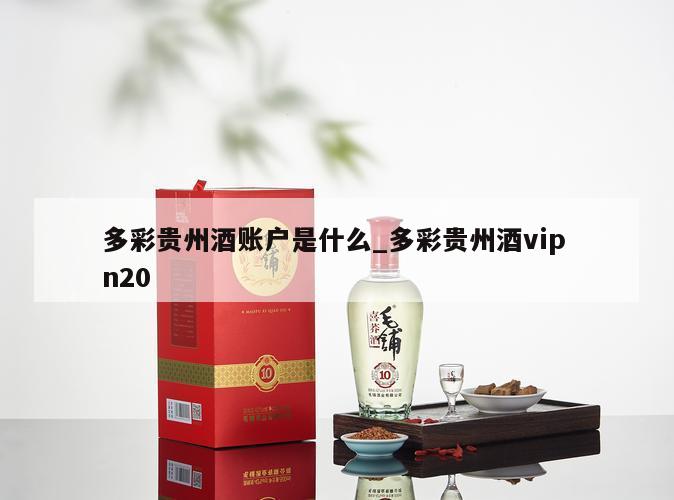 多彩贵州酒账户是什么_多彩贵州酒vip n20