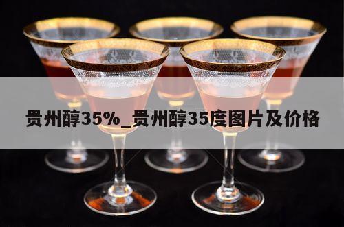贵州醇35%_贵州醇35度图片及价格
