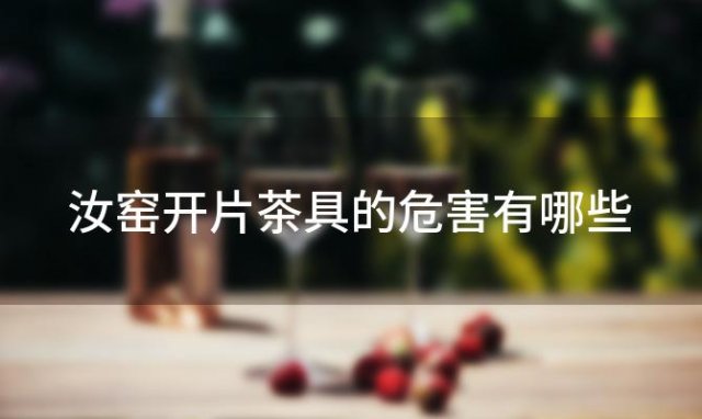 汝窑开片茶具的危害有哪些「汝窑开片茶具需要开壶吗」