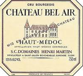 （Domaine Henri Martin） Chateau Bel Air-贝莱尔酒庄（上梅多克）