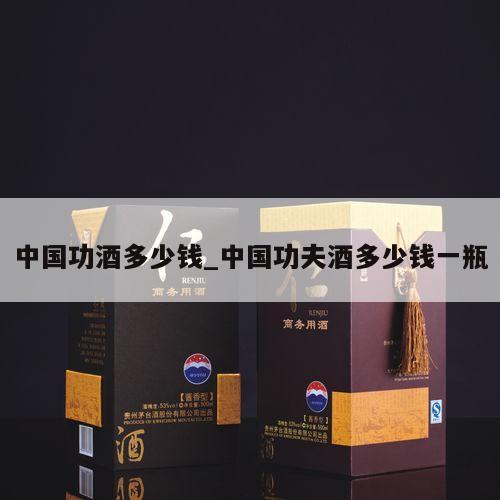 中国功酒多少钱_中国功夫酒多少钱一瓶 