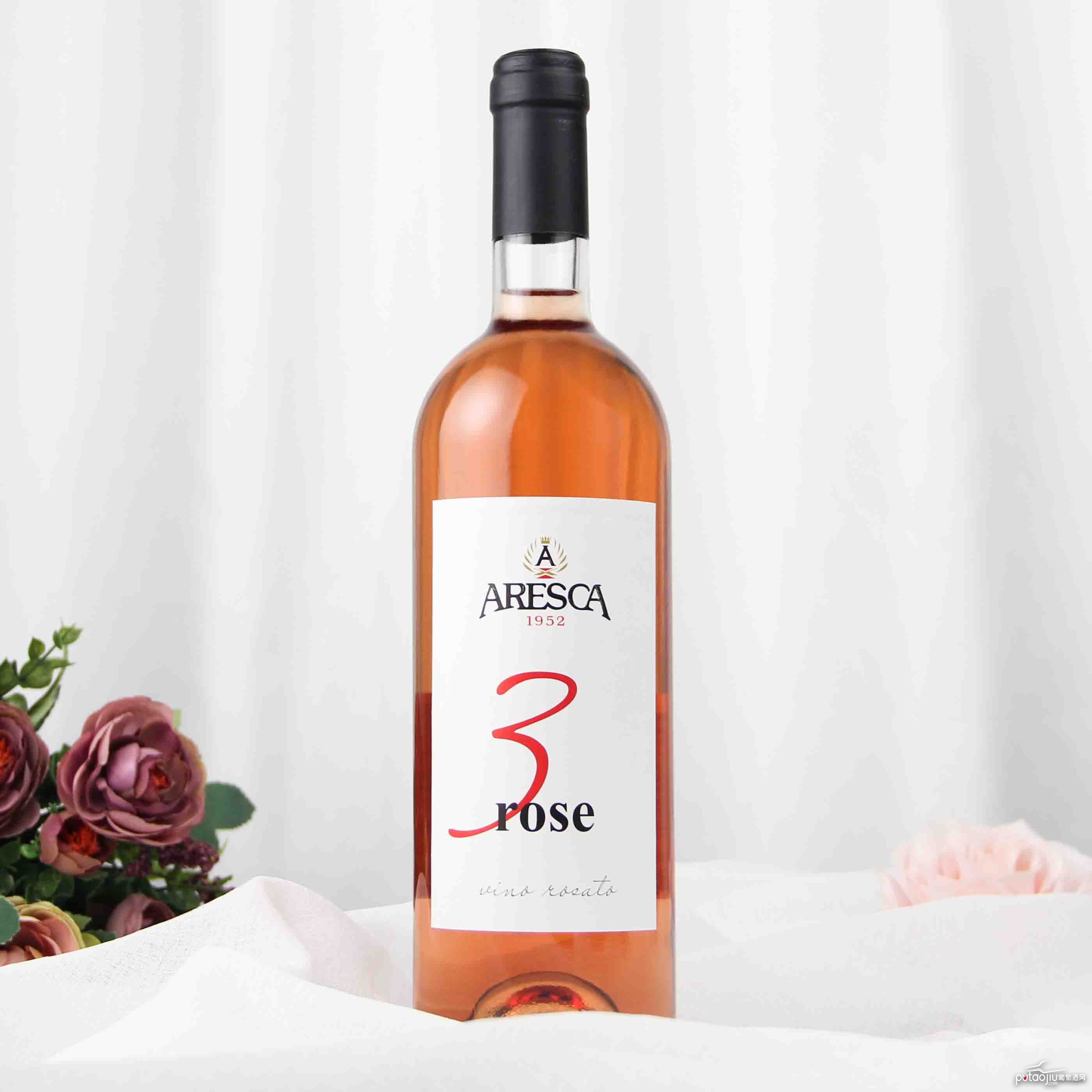 每天认识一款酒｜意大利3 Rose 玫红葡萄酒 