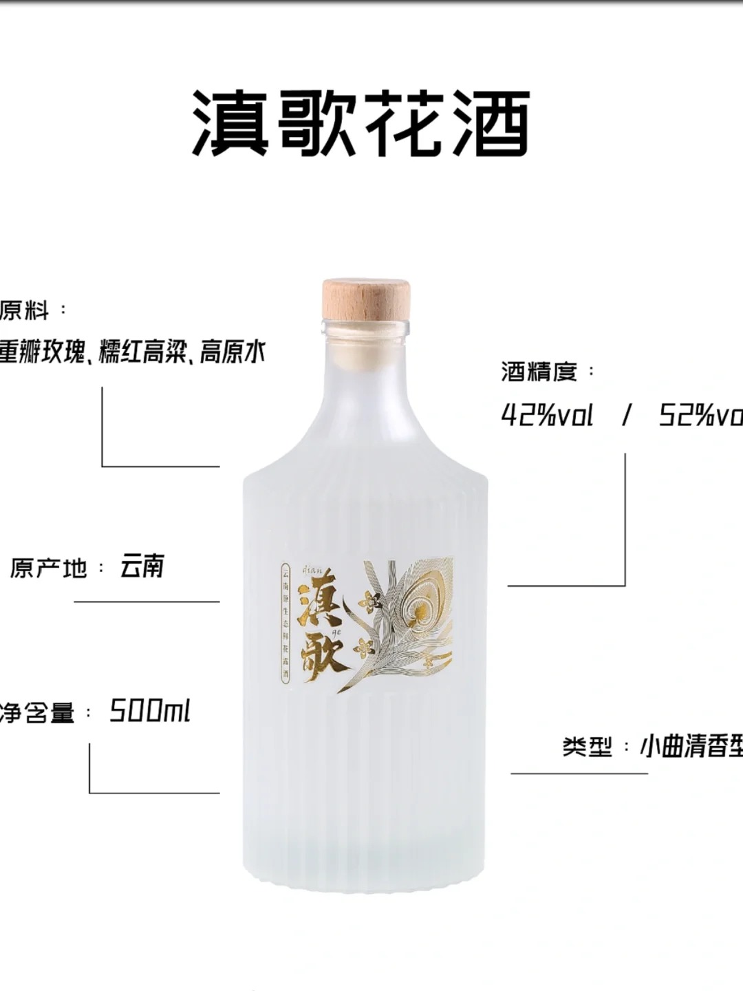 每天认识一款酒｜滇歌花酒 