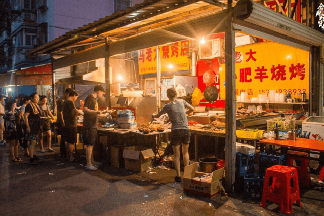 长宁路啤酒街上的美味烧烤店，长宁区烧烤排名