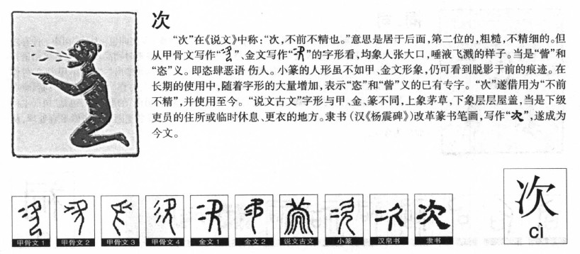 次字取名寓意和含义_次字五行属什么