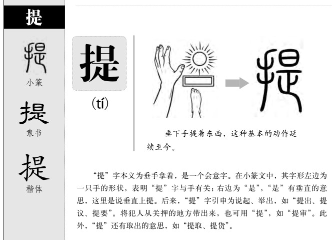 提字取名寓意和含义_提字五行属什么