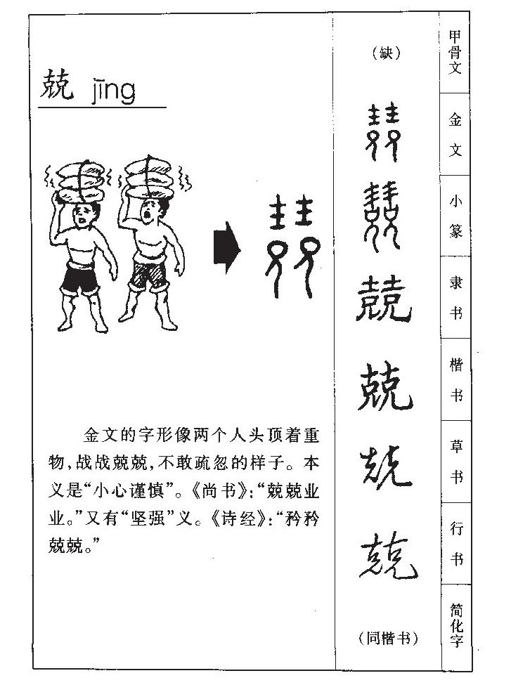 兢字取名寓意和含义_兢字五行属什么