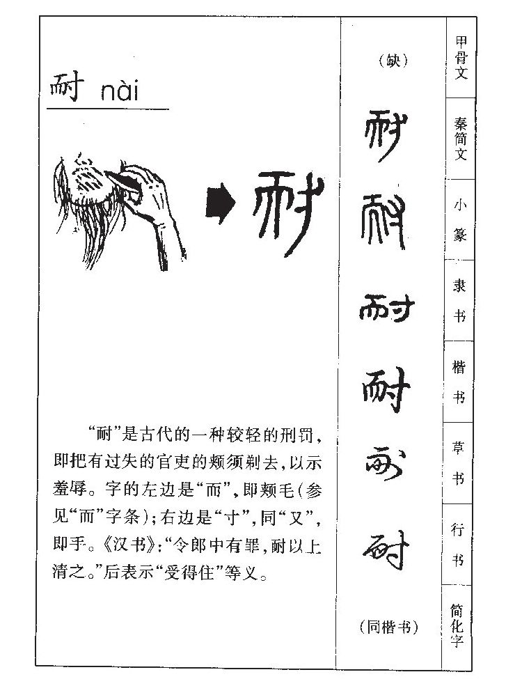 耐字取名寓意和含义_耐字五行属什么