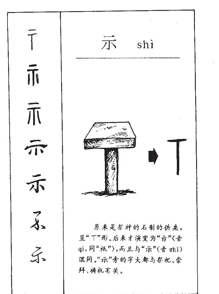 示字取名寓意和含义_示字五行属什么