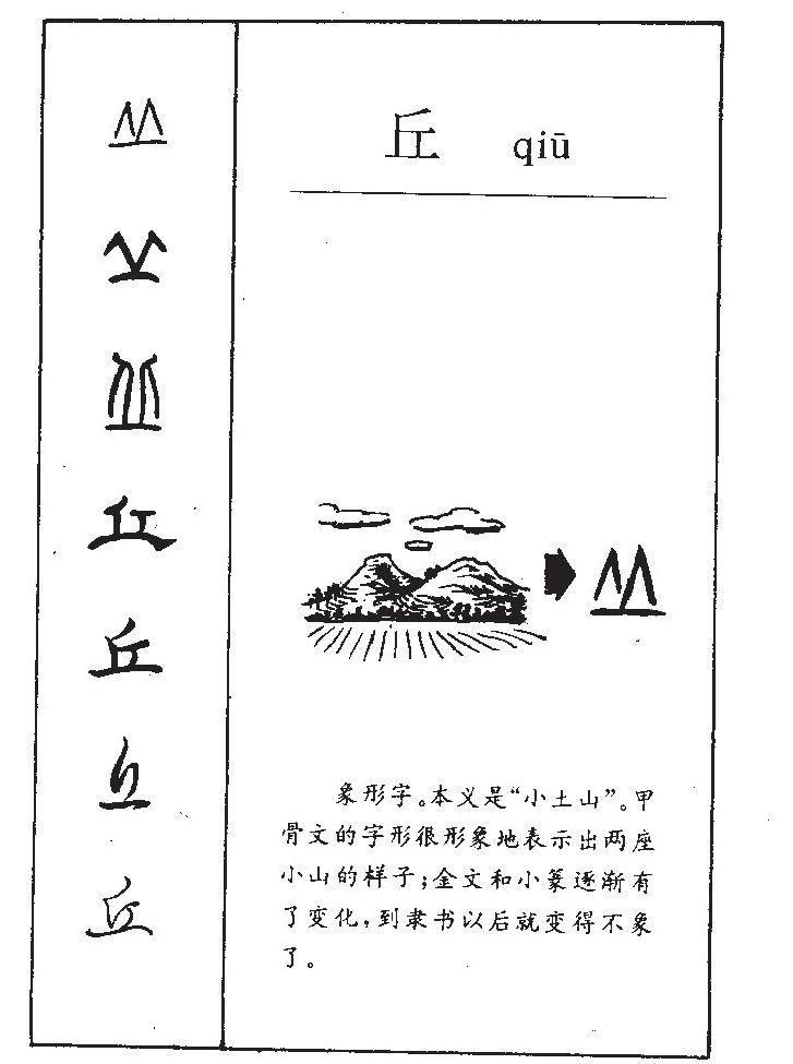 丘字取名寓意和含义_丘字五行属什么