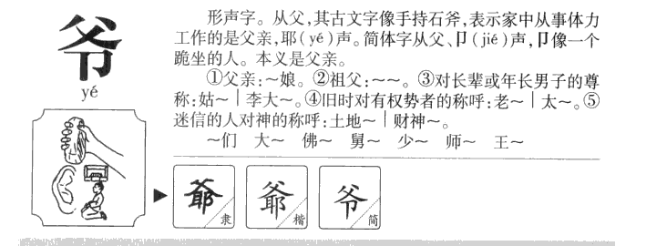 爷字取名寓意和含义_爷字五行属什么