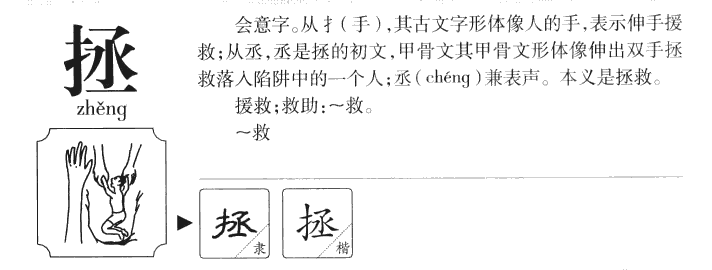 拯字取名寓意和含义_拯字五行属什么