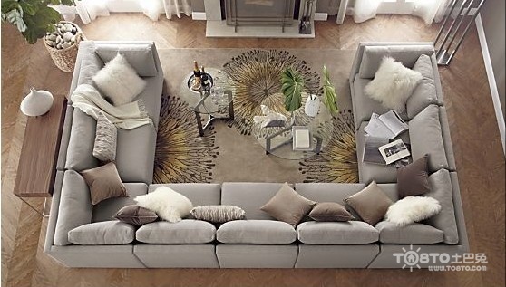 客厅家居摆设风水_客厅沙发风水摆设_客厅小沙发摆设图片