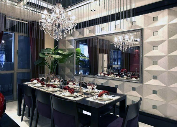 餐厅里这样摆放镜子会破财，你家有吗？