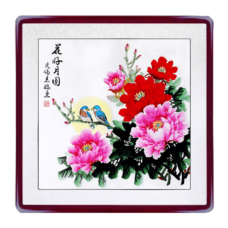 易从字画网为您推荐几幅餐厅挂画作品