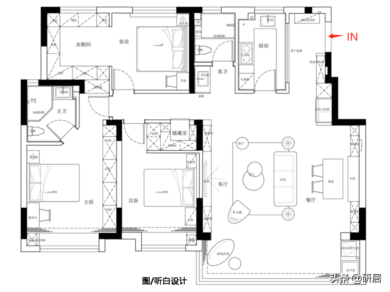 除了南北通透的房子，横厅结构也能这么美！