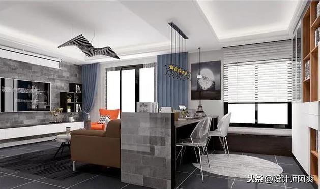 一下国内常见的4种客餐厅格局，主要是方向不同！