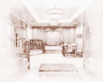 风水装饰七大原则装饰风水的设计有七个聚散、内外交律