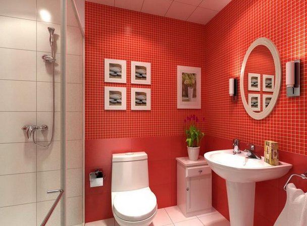 在卫生间中千万不能摆放有利于风水的植物，缓解婆媳纷争