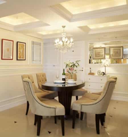 饭桌对宅主财气的危害尺寸就显而易见了